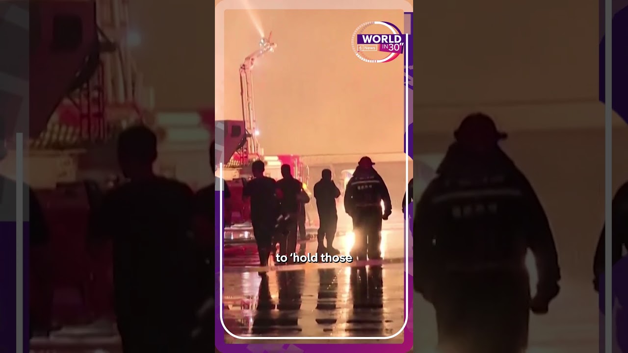 At least 28 killed in shoe factory fire in China