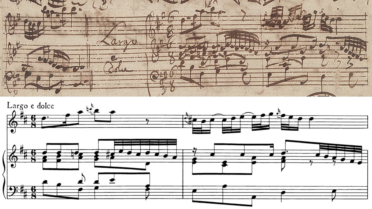J.S Bach | A surviving continuo realization? | Flute Sonata in B Minor, BWV 1030 (1736-37)