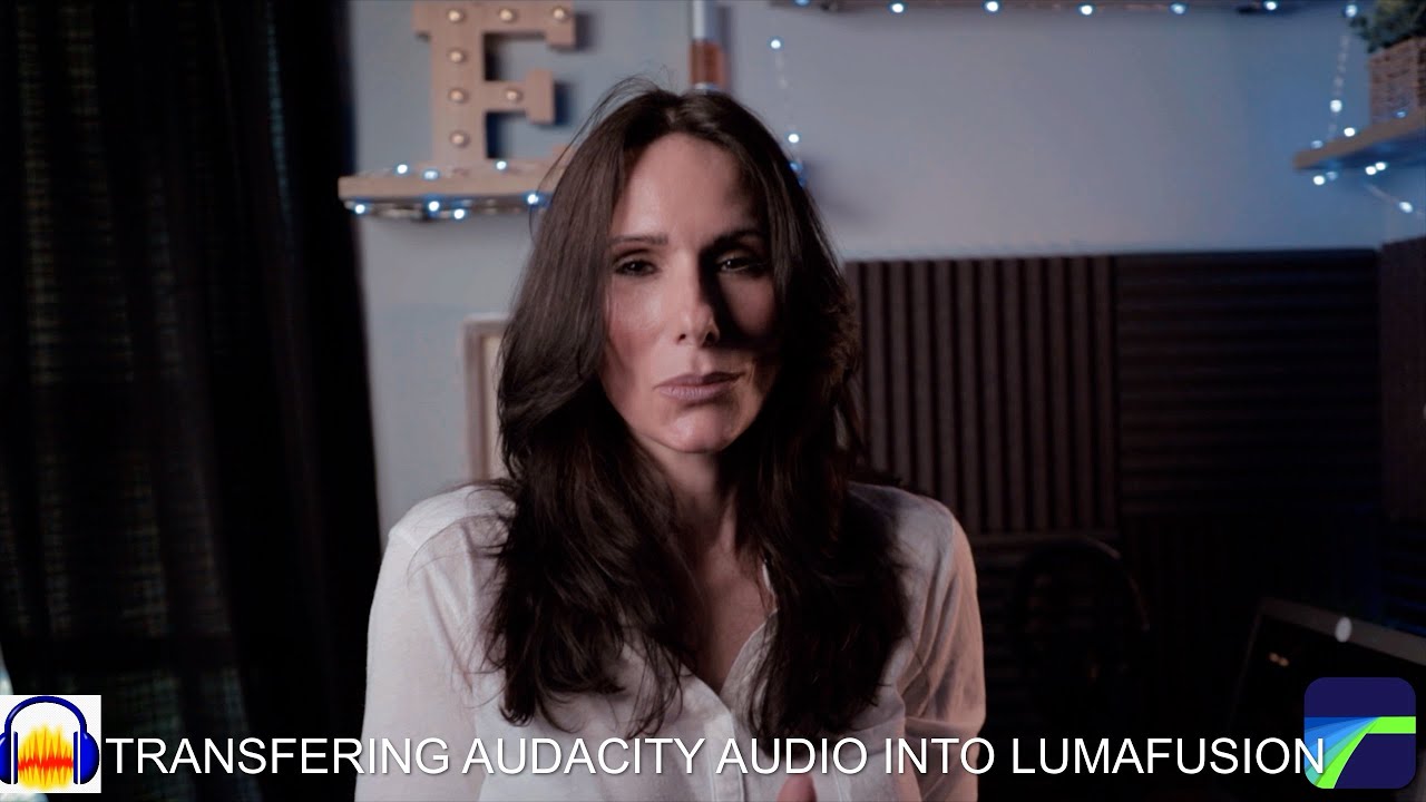 How To Get Audio From Audacity And Use It On Your IPAD With LumaFusion