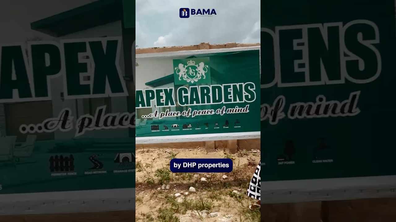Invest in APEX GARDEN. With as low as 500k initial deposit 