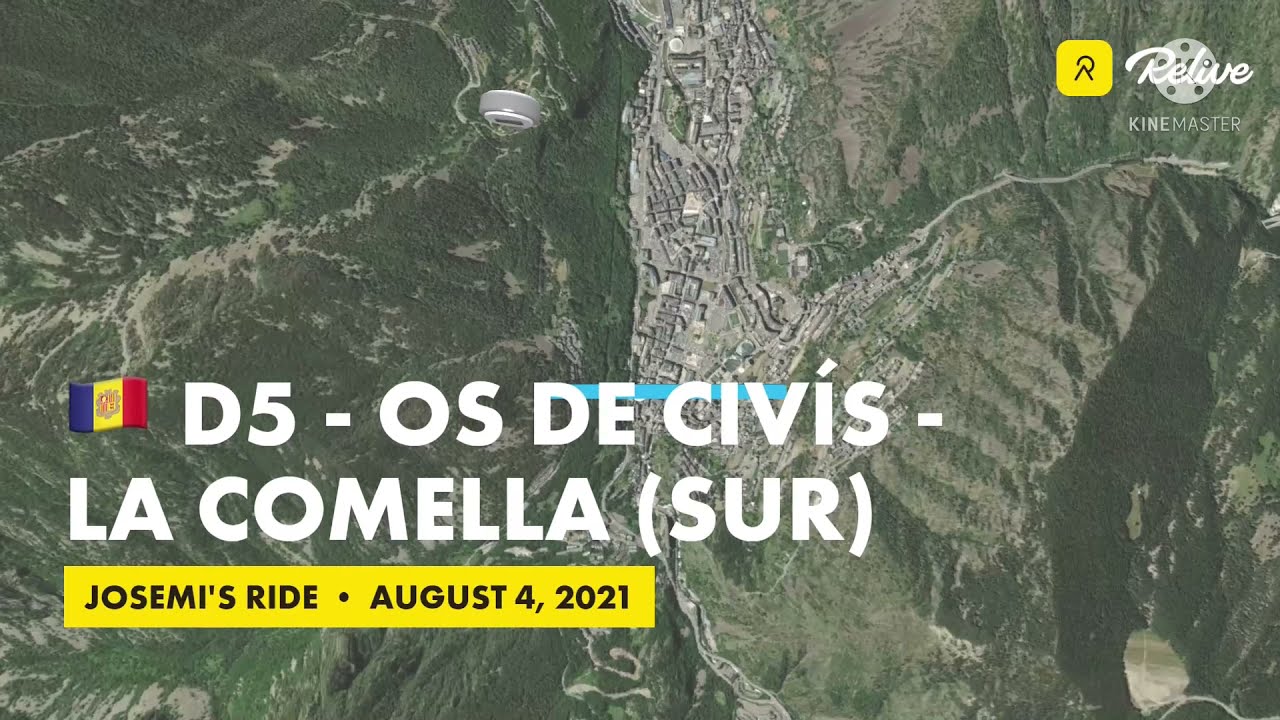 🇦🇩 Etapa 5 - Os de Civ&iacute;s - La Comella (por Andorra la Vella)