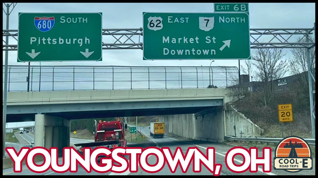 Youngstown, Ohio Freeway Tour & Market Street Downtown/YSU