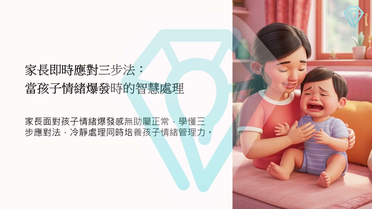 第二課-Part 2【心語導航】第二集｜即時應對小朋友情緒爆發：先穩定自己，再安住孩子