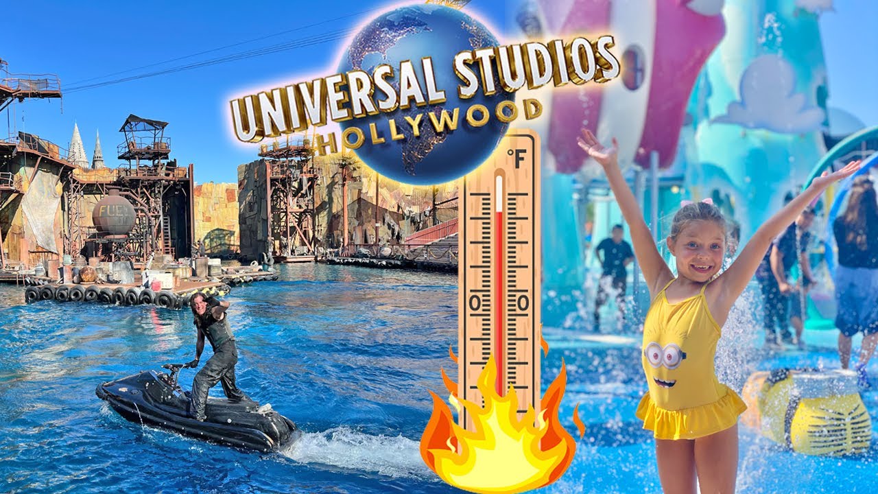 Universal Studios Hollywood Water Park Rides & Soak Zone