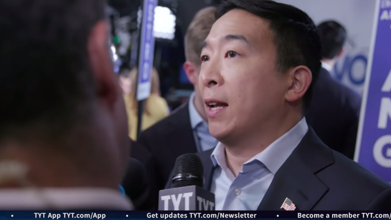 Andrew Yang Explains Democracy Dollars at Houston Debate