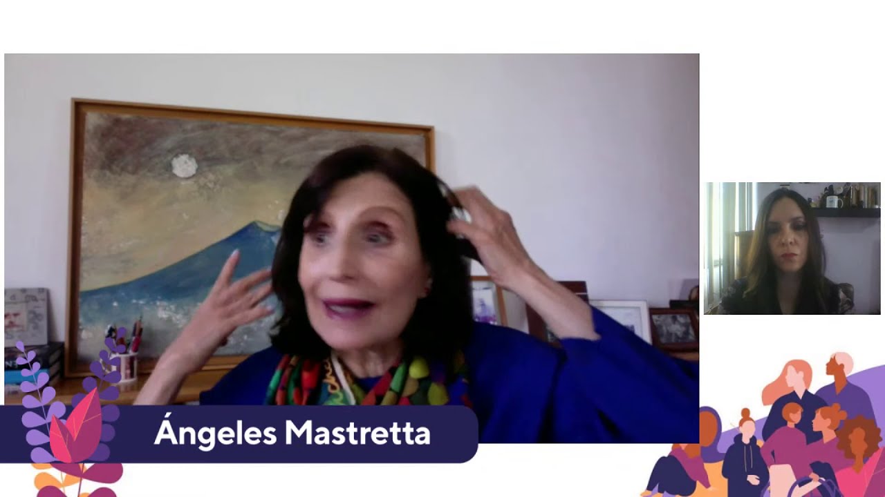 Charla con Ángeles Mastretta: Mujeres de ojos grandes #JornadasDeFeminismos2021