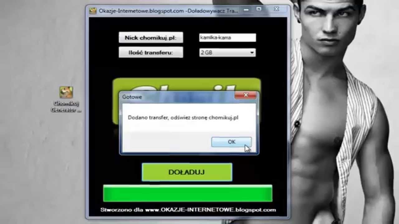Doładowywacz Chomikuj.pl