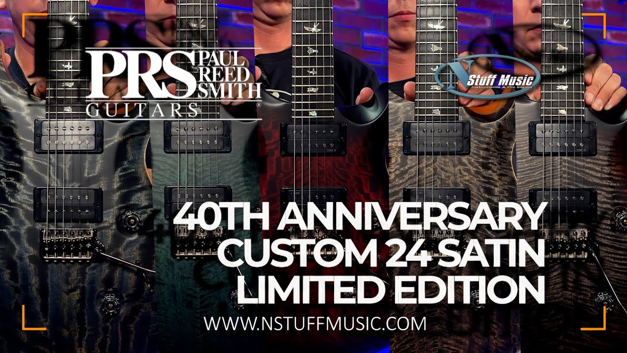 PRS 40th Anniversary Custom 24 Satin Limited Edition