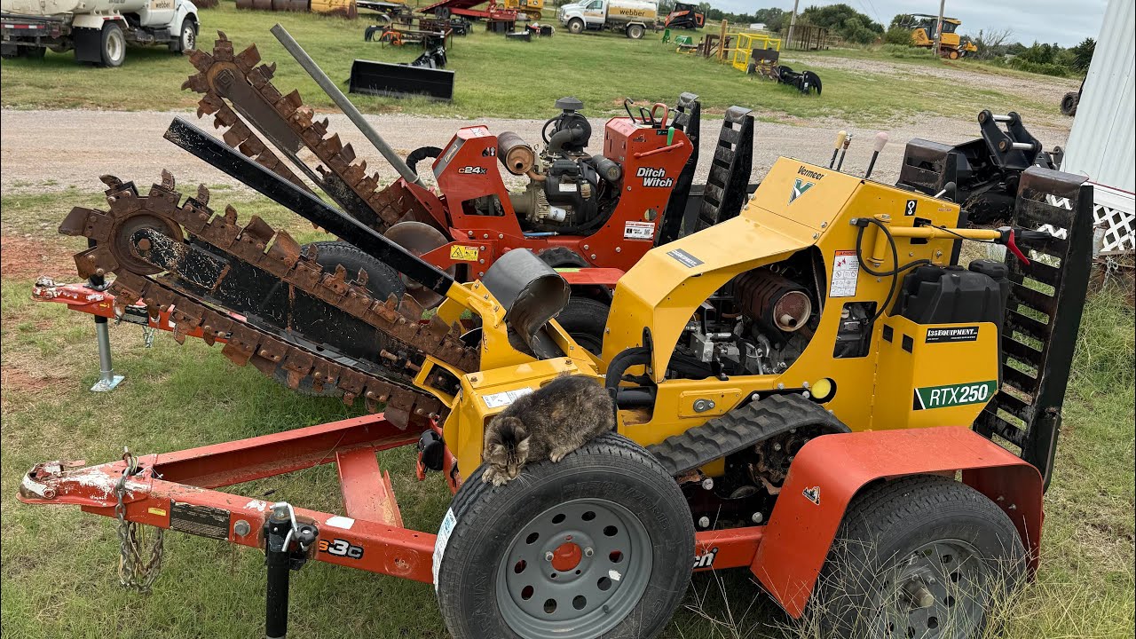 Vermeer & Ditchwitch 36” Trencher Comparison
