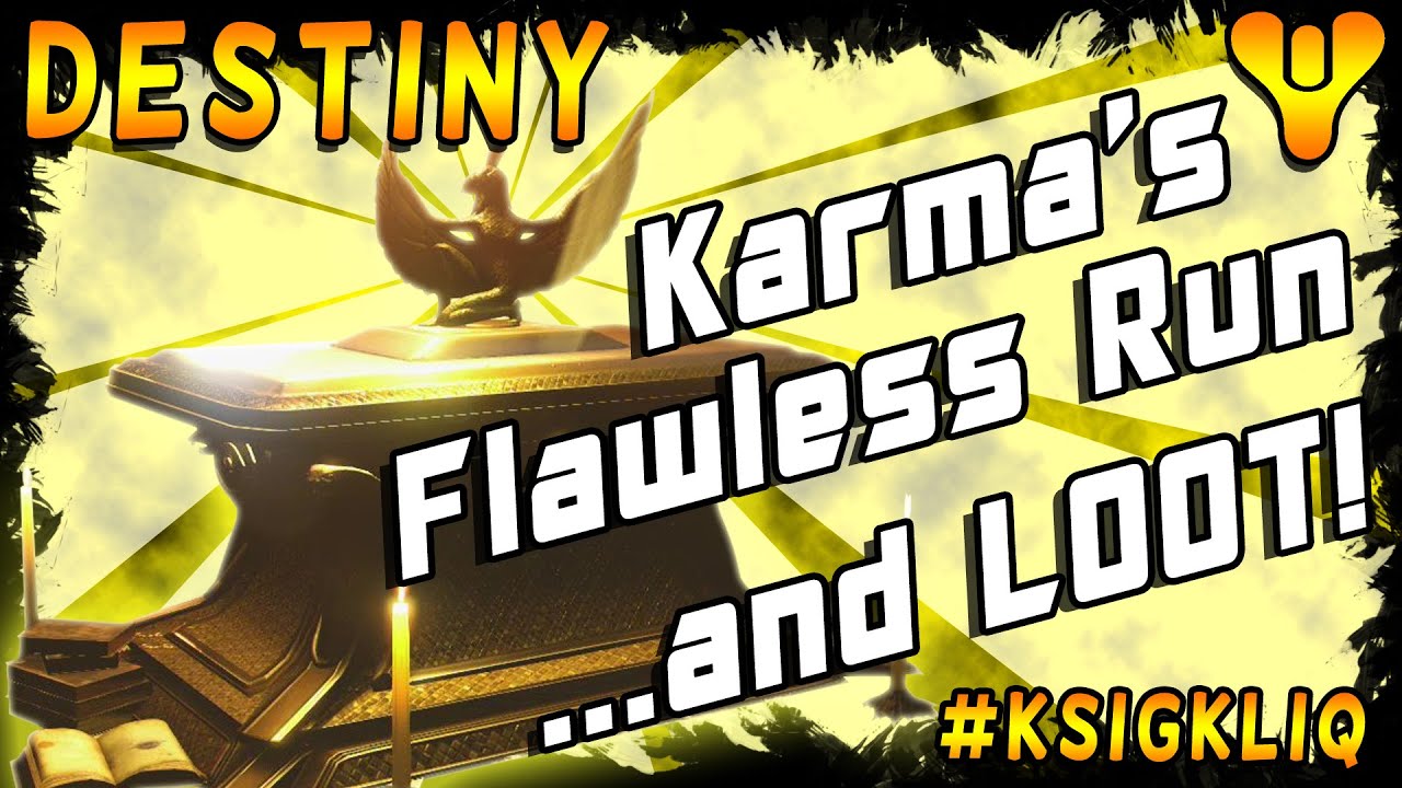 Destiny Trials of Osiris Flawless Card and Loot Karma Time