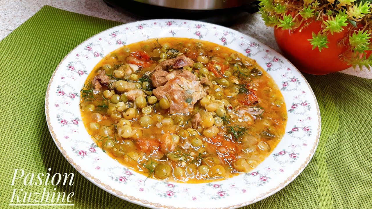 Gjellë me bizele e mish qengji/e shpejt dhe e shëndetshme!