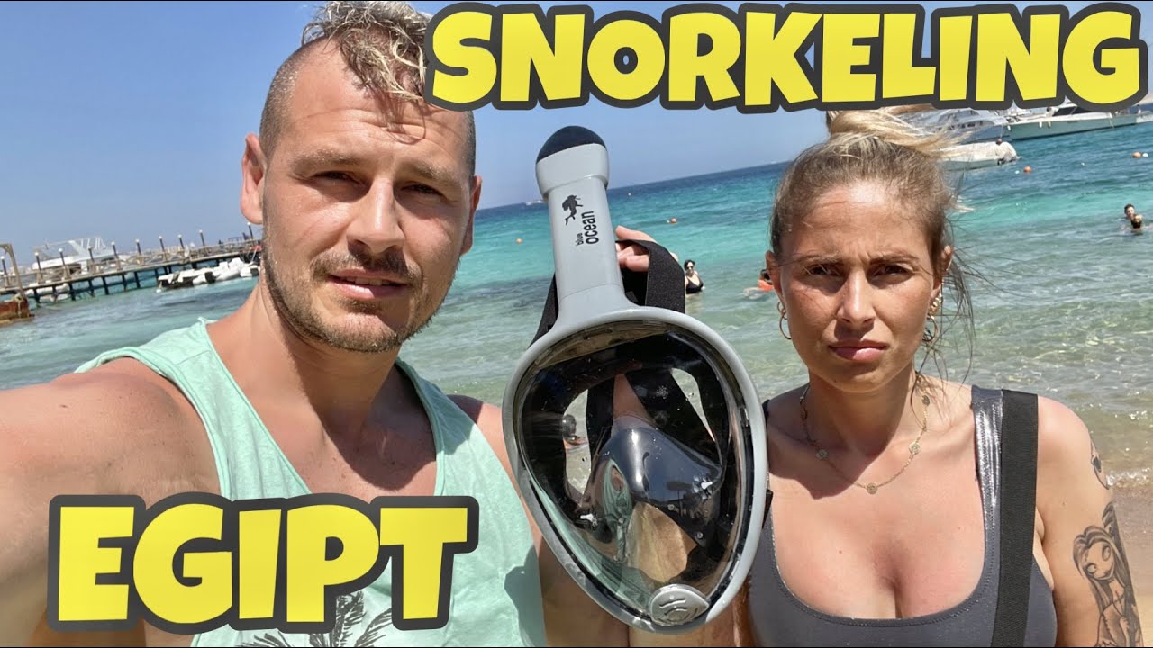 SNORKELING - CZY WARTO? EGIPT HURGHADA 2023 - NURKOWANIE Z RURKĄ PIERWSZY RAZ W ŻYCIU