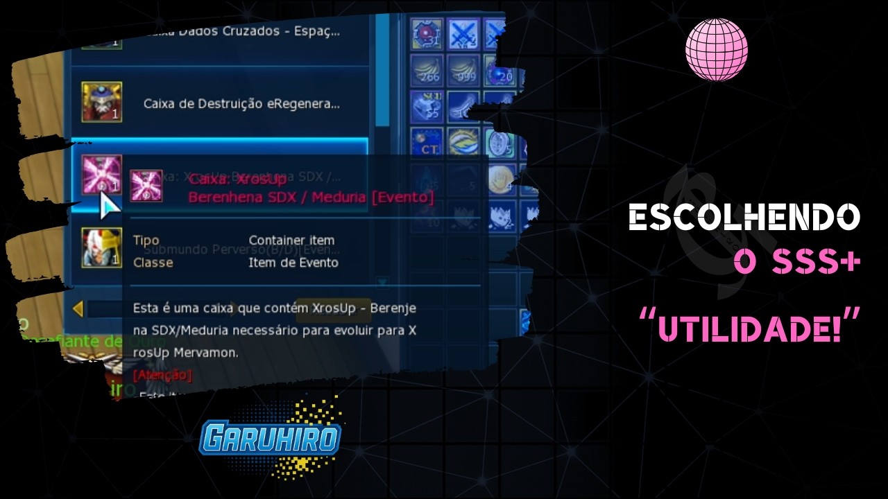 ESCOLHENDO O SSS+ DO EVENTO! | Digimon Masters Online