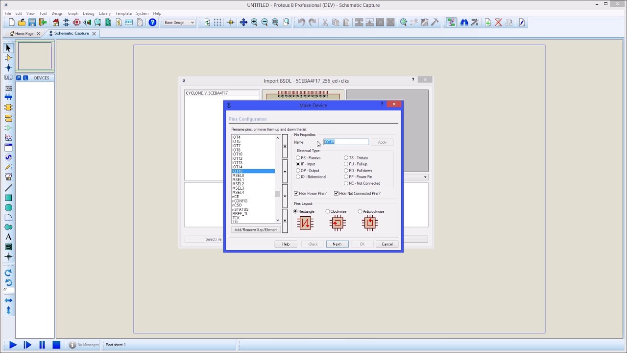 Proteus BSDL File Import V8.8 (Updated)