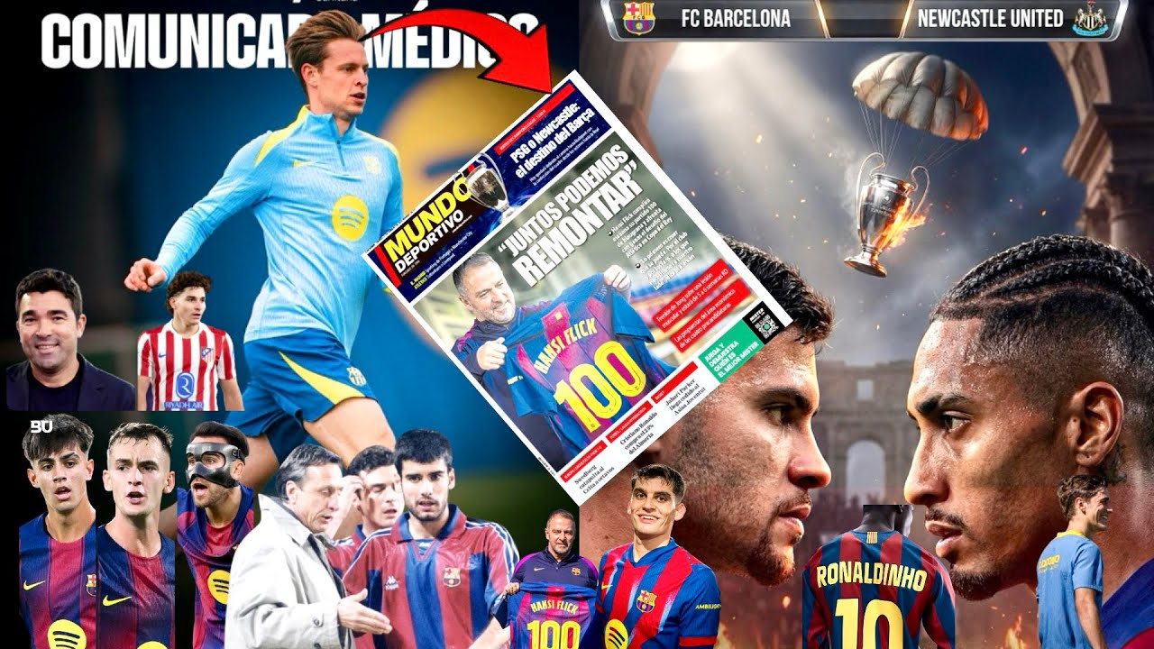 🚨C'EST CONFIRMÉ POUR LE FUTUR DELEWANDOWSKI AU BARCA ! / FRENKIE DE JONG GROS COUP DUR ! NEWCASTLE 
