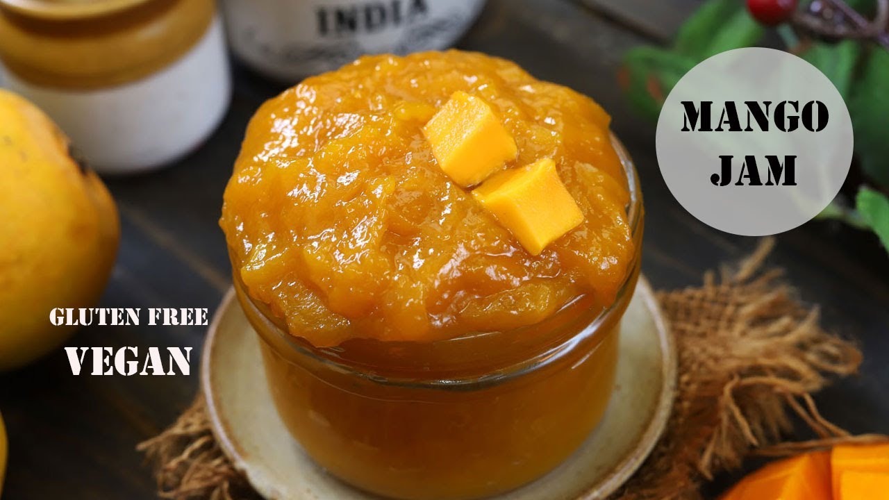 3 Ingredient Mango Jam Recipe | Easy Mango Jam