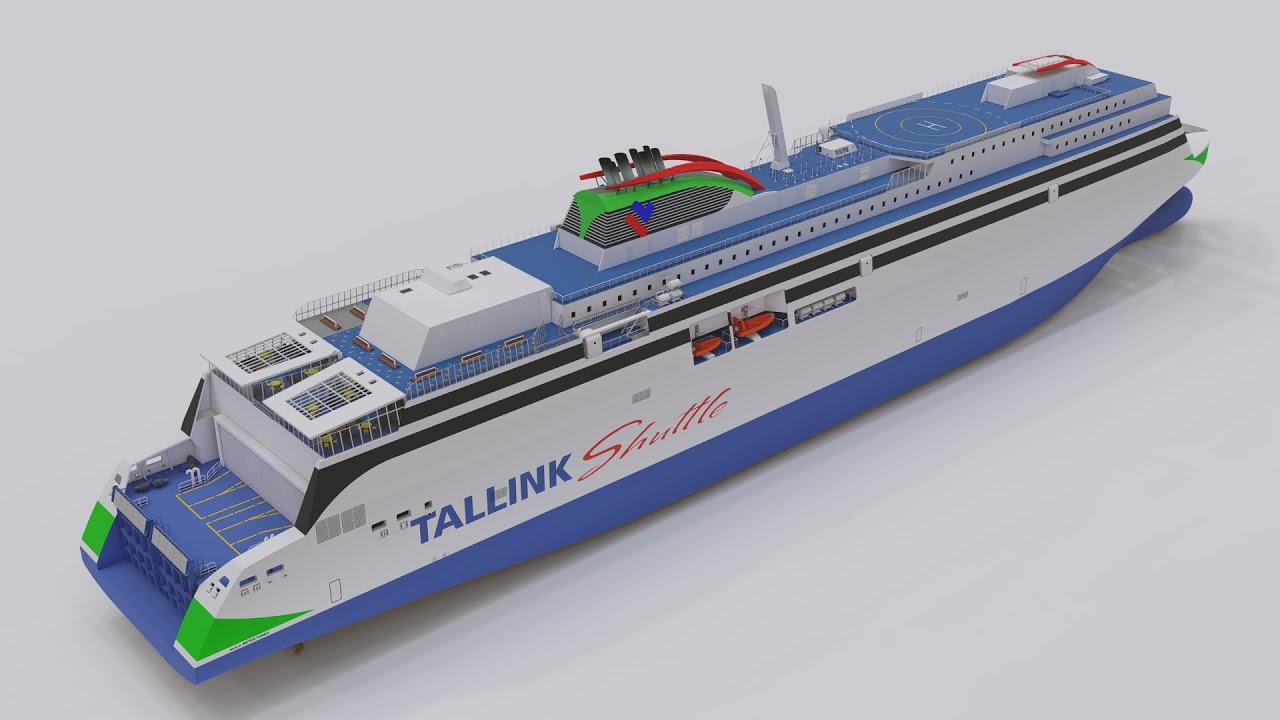 Tallink MS Megastar 3D Modeling Part1