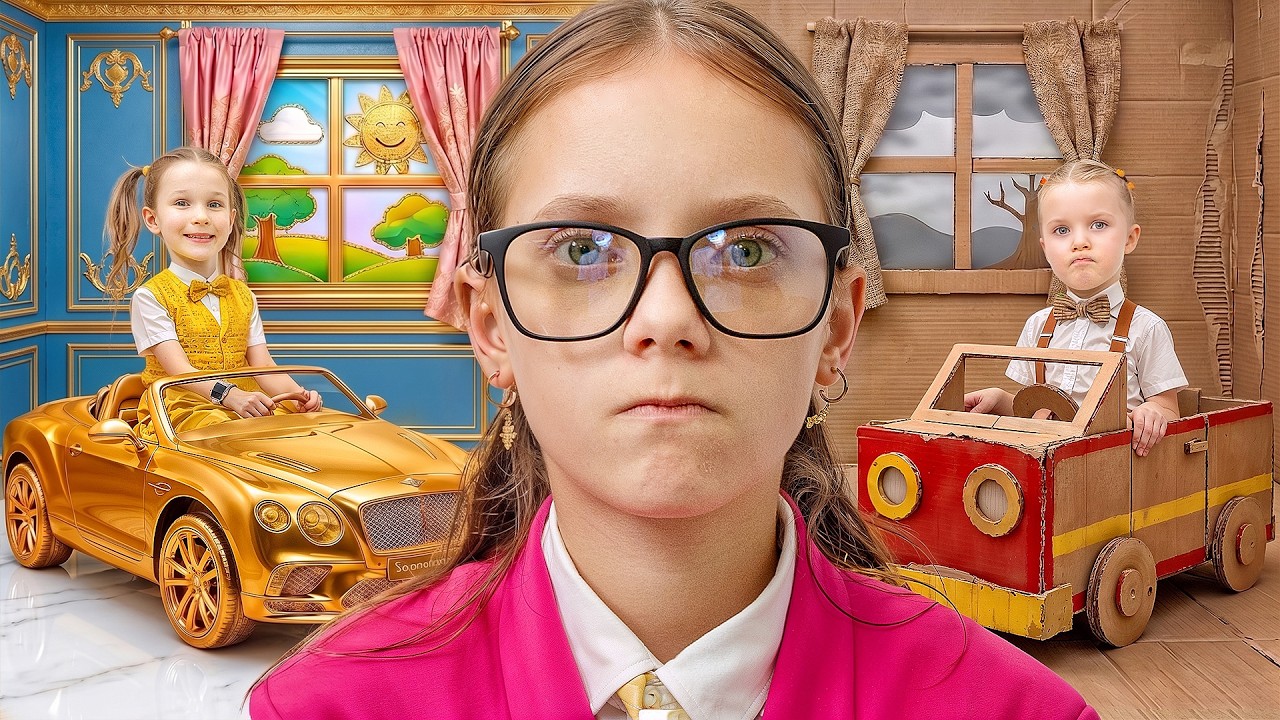 Rich vs Poor Babysitter Challenge! Friendship Stories for Kids