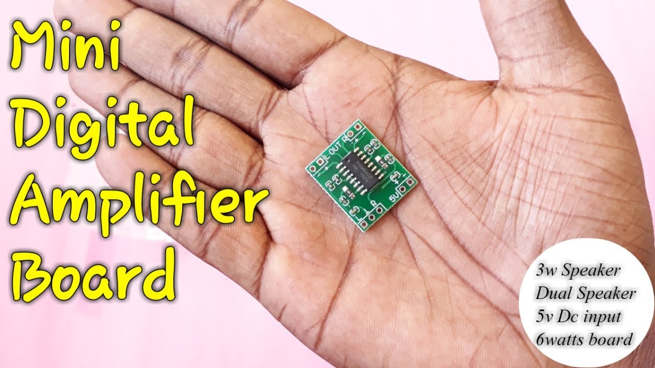 Mini Digital Amplifier Board Unboxing and Review | Dual Channel 3w power
