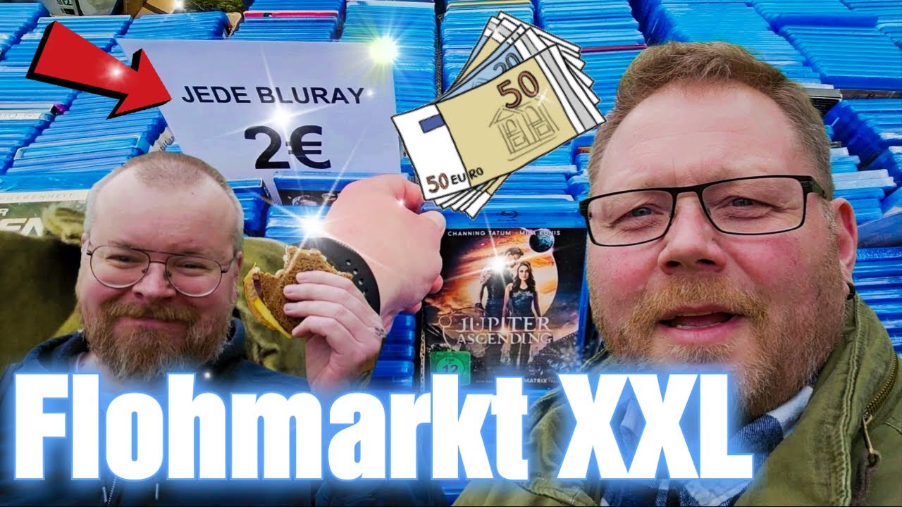 Auf Achse mit Sascha|🔴FILMBÖRSE NEUSS VS. Trödel und Sammlermarkt P1  Düsseldorf