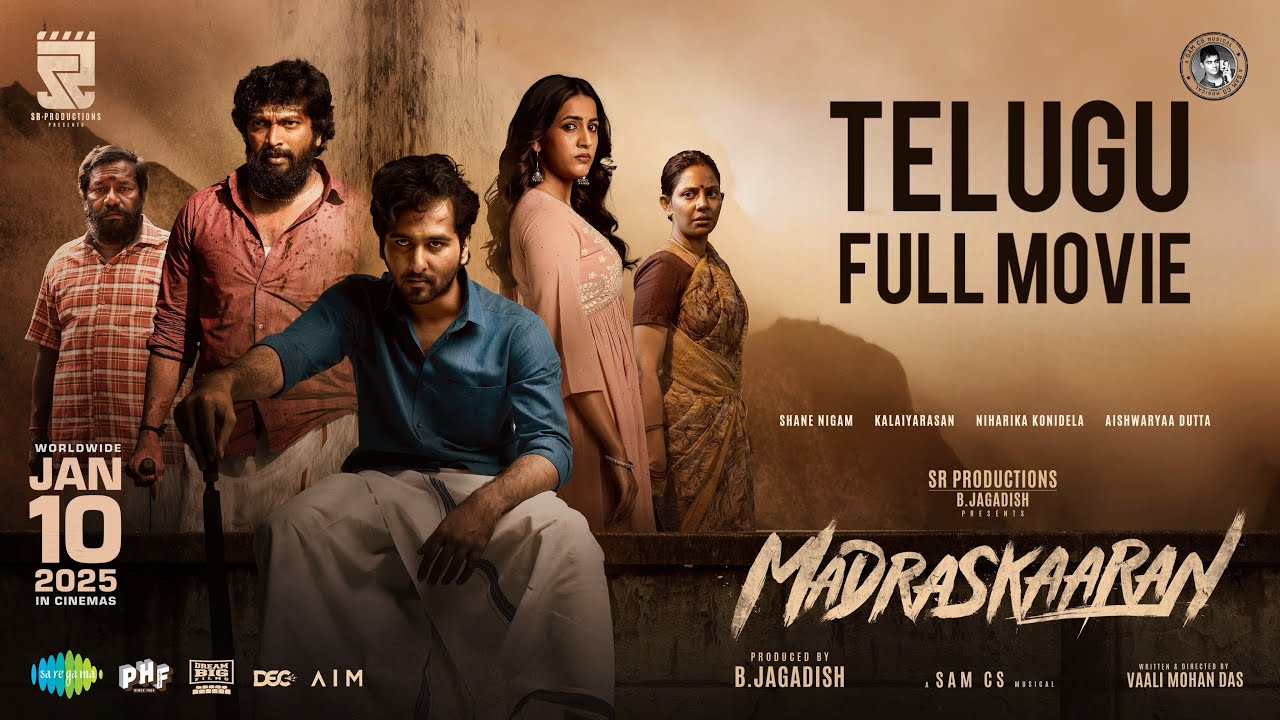 Madraskaaran -Telugu Dubbed Movie | Shane Nigam, NiharikaKonidela, Kalaiyarasan | B.Jagadish | SamCS