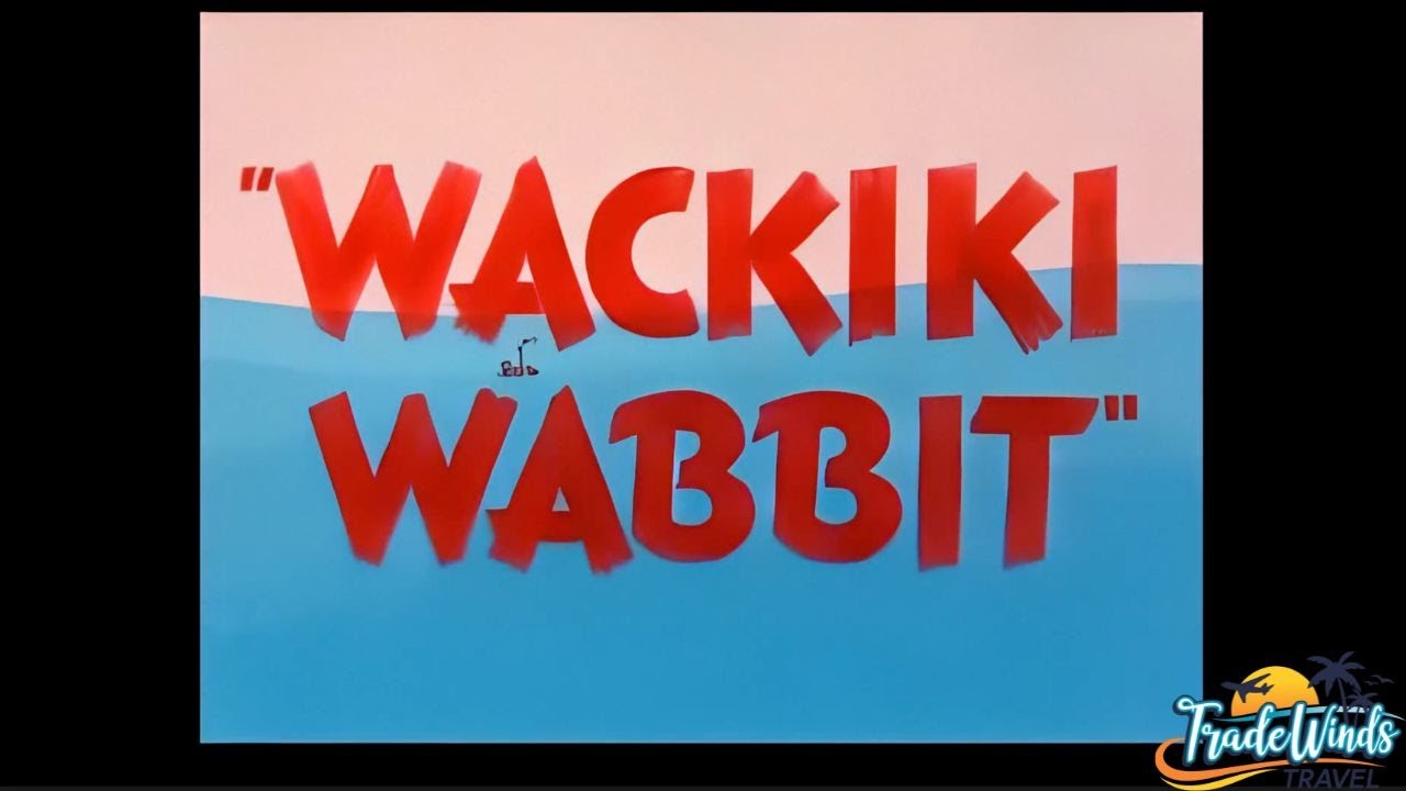 Wackiki Wabbit -- 1943 Bugs Bunny Cartoon