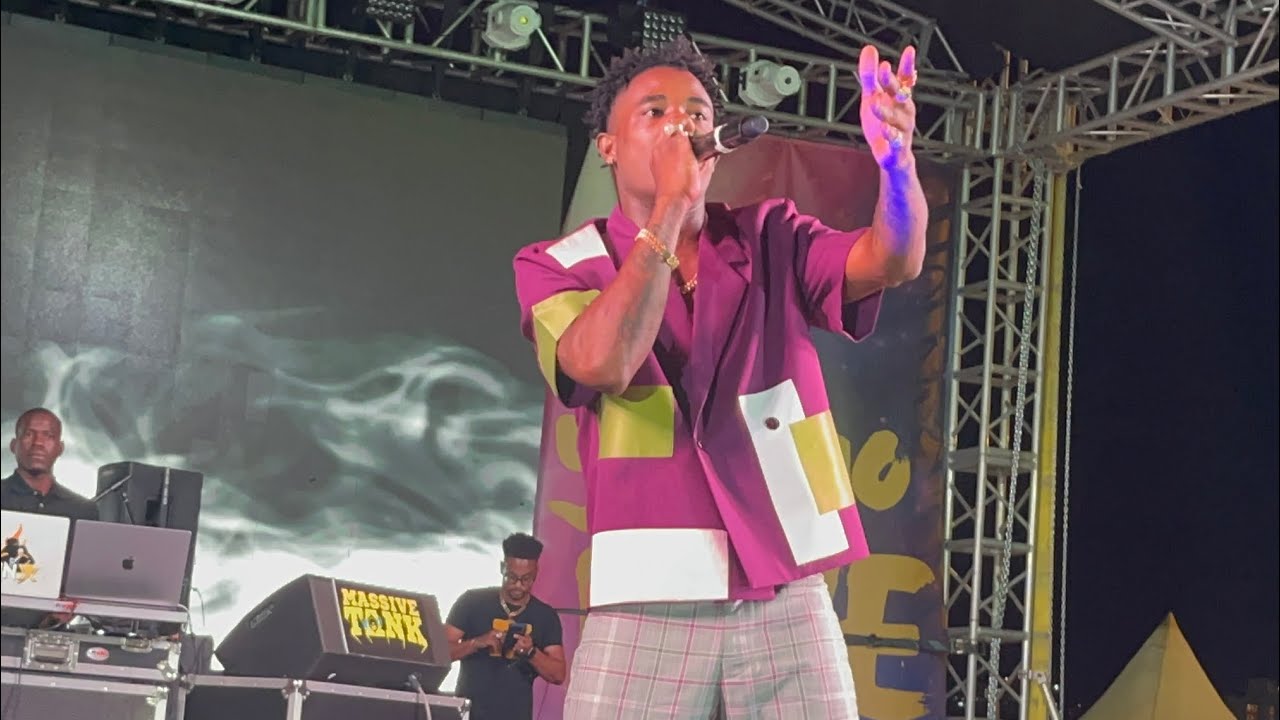 Yung Bredda Sings for the Children at Carnival Villa