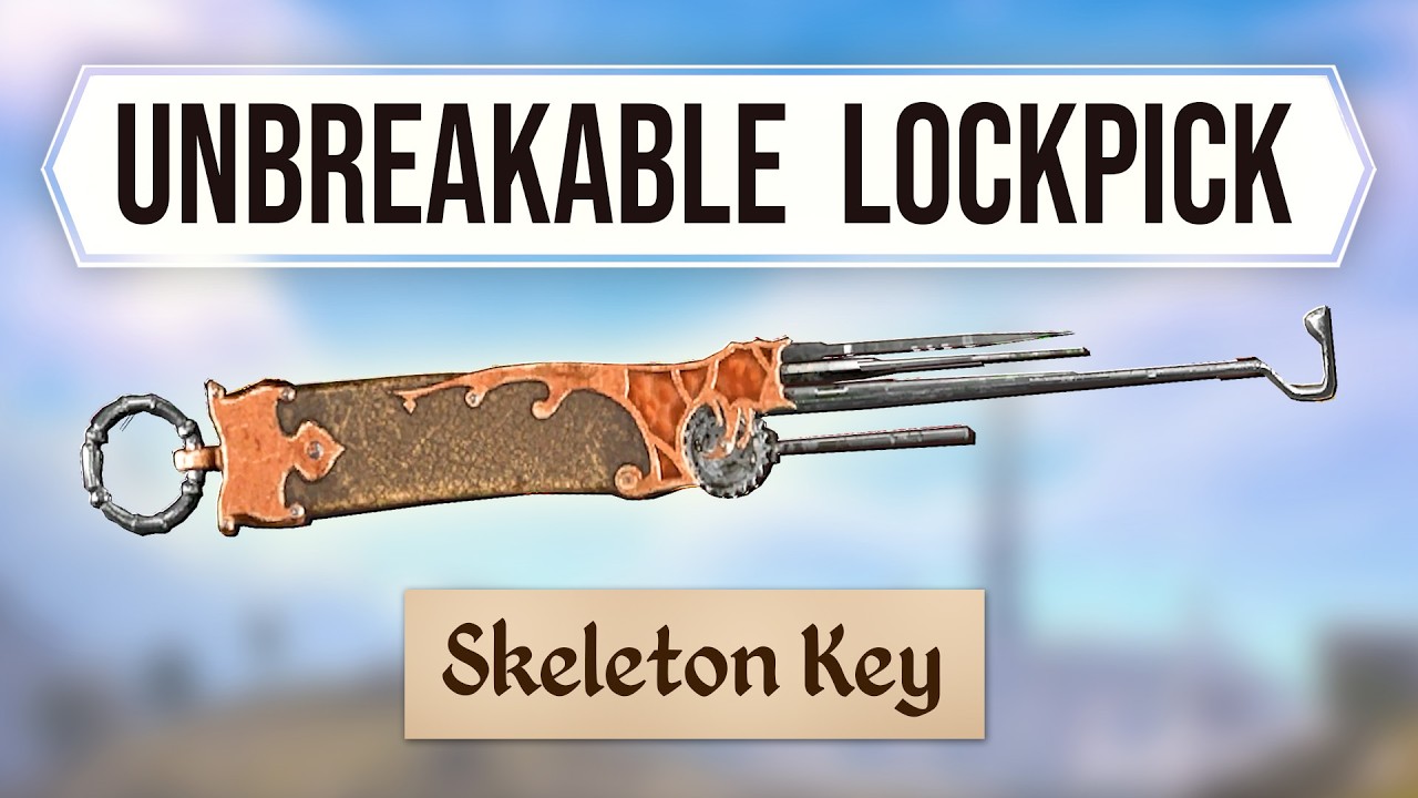 Never Break a Lockpick Again - Oblivion Remastered Skeleton Key Location!