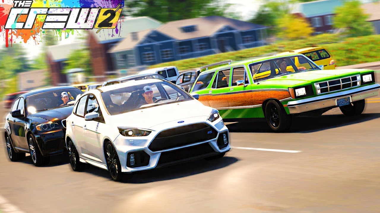 THE CREW 2 ГОРОДСКАЯ МАСКИРОВКА - КУПИЛИ FORD FOCUS RS, BMW X6M, FIAT 500. РП ПОКАТУШКИ ПО ГОРОДУ!