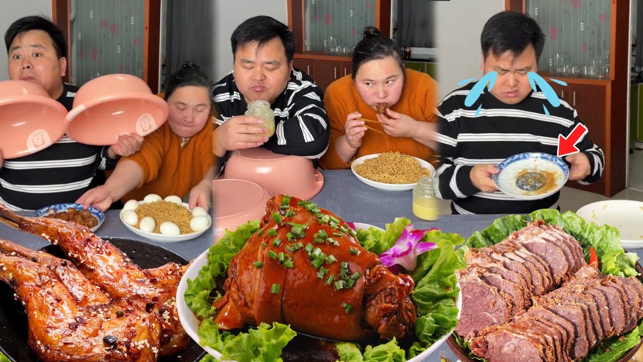 My silly husband hogged all the braised pork, so I switched it out, and the ending was so satisfying