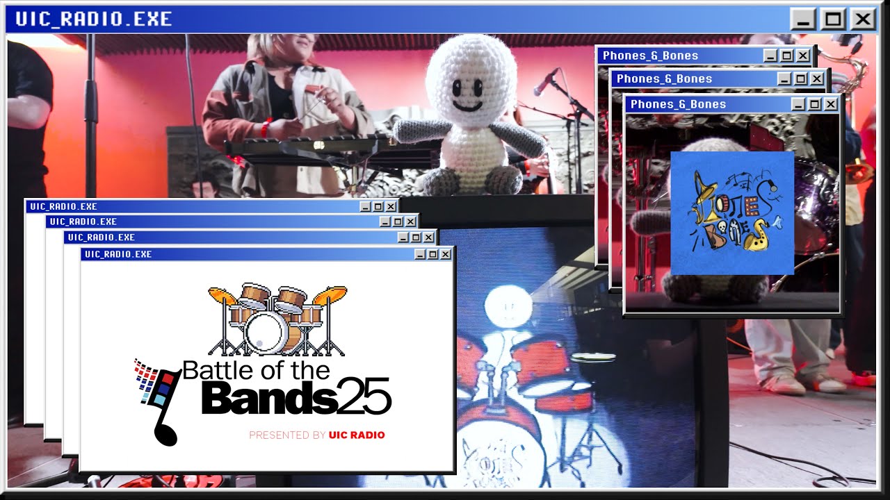 Phones & Bones - UIC Radio Battle of the Bands 2025