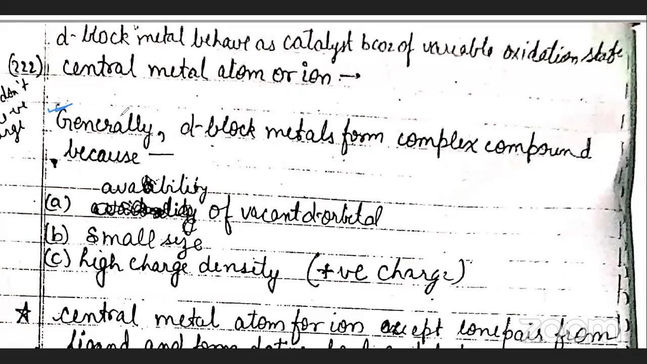 JEE: INORGANIC COMPOUND: COORDINATION COMPOUND: 1B