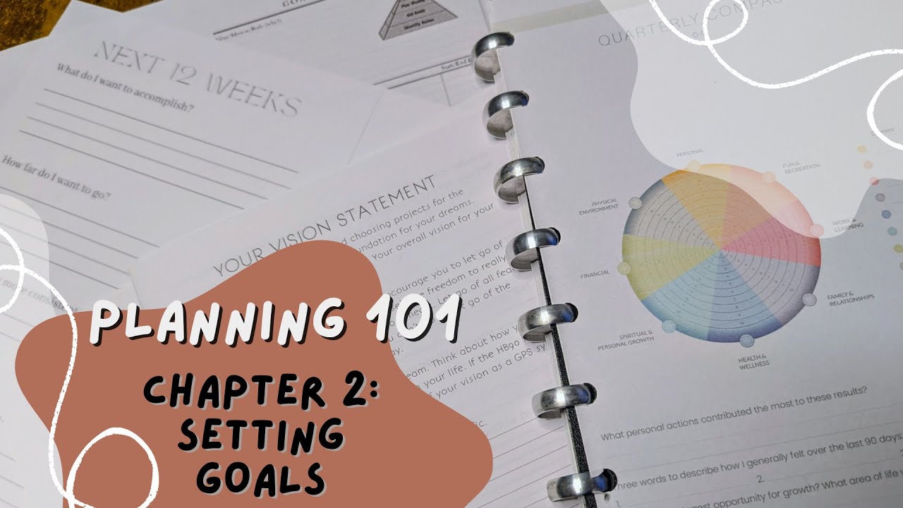 Panning 101 | Chapter 2 - Setting Goals