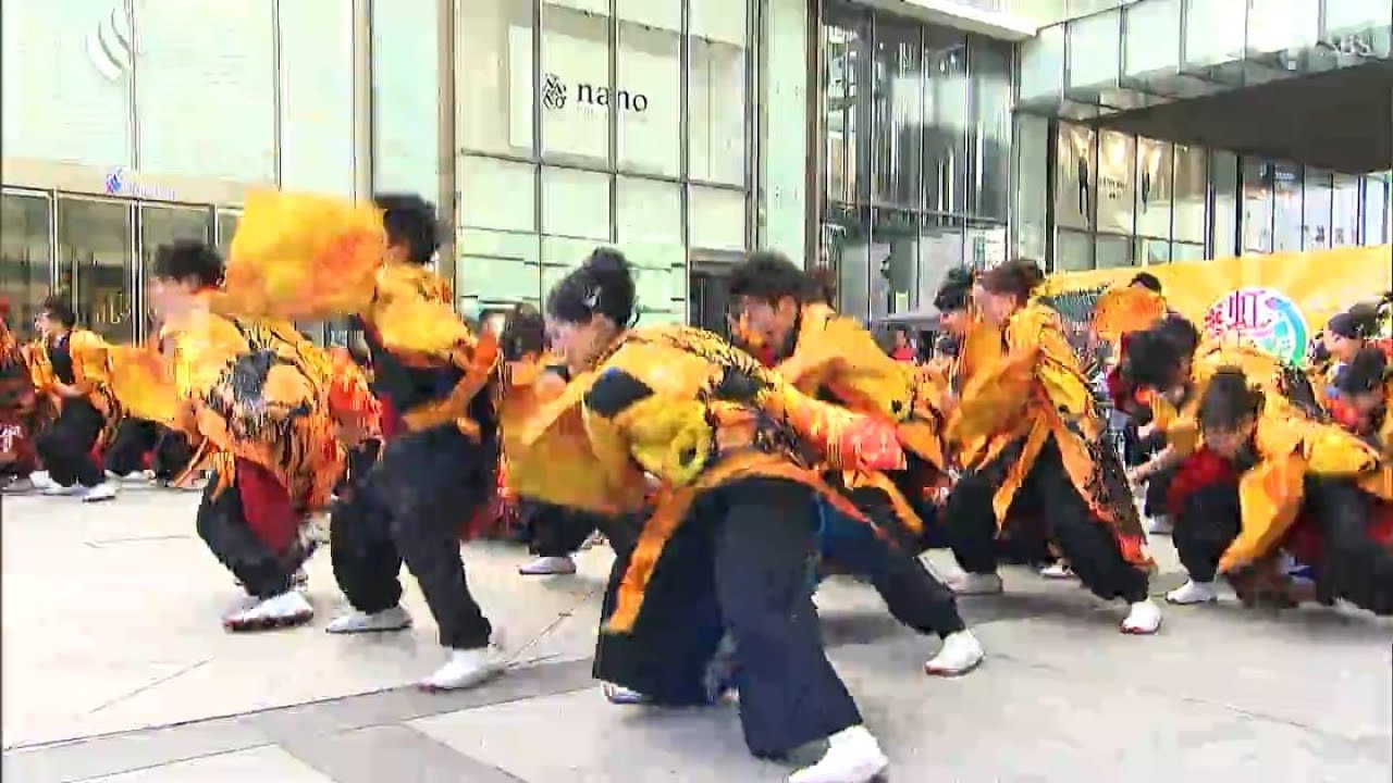 浜松市で自慢のよさこいを披露するイベント 全国から51チーム約1500人が参加＝静岡県