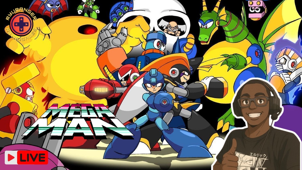 MEGAMARATONA - MEGA MAN 1,2,3 E 4!!!
