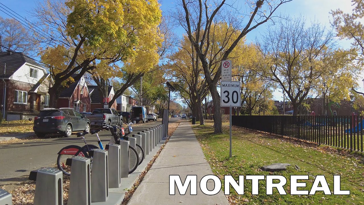Walk in St. Laurent, Montreal - Autumn 2022