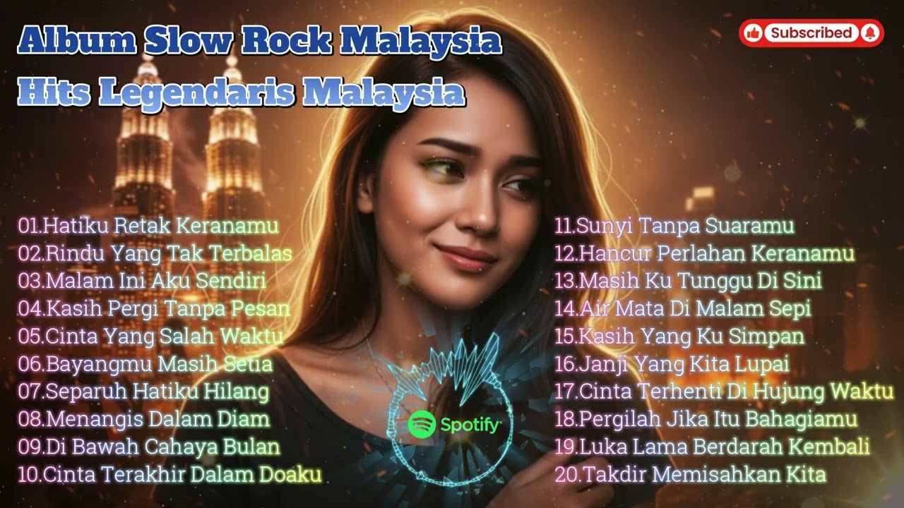 😢 Kumpulan Lagu Sedih Slow Rock Malaysia  Hati Terluka