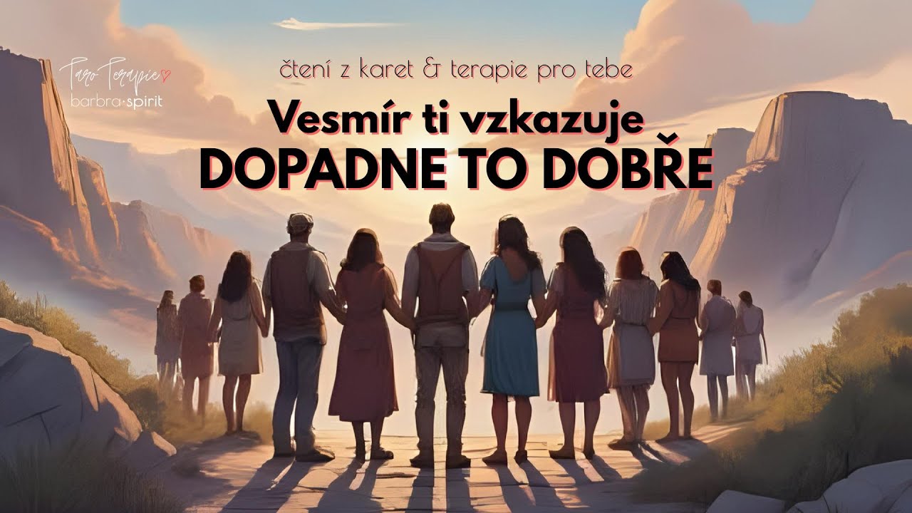 Vesmír ti vzkazuje, že to dobře dopadne #taroterapiebarbraspirit #barbraspirit #tarot
