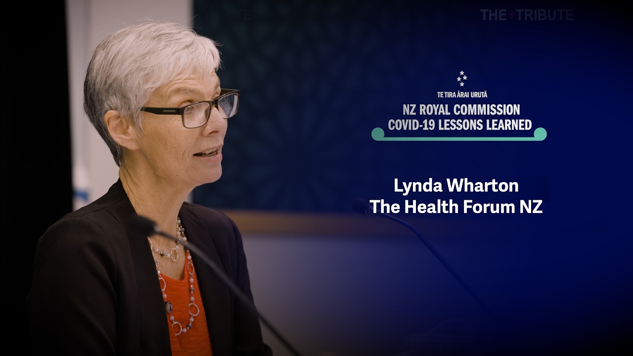 Linda Wharton's testimony to the Royal Commission of Inquiry into New Zealand's Covid-19 response