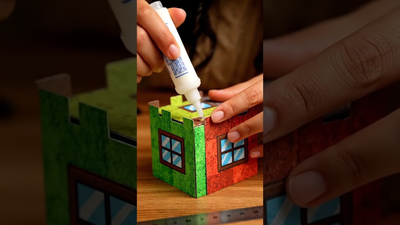 Roblox Paper DIY Small Family House 🏡 