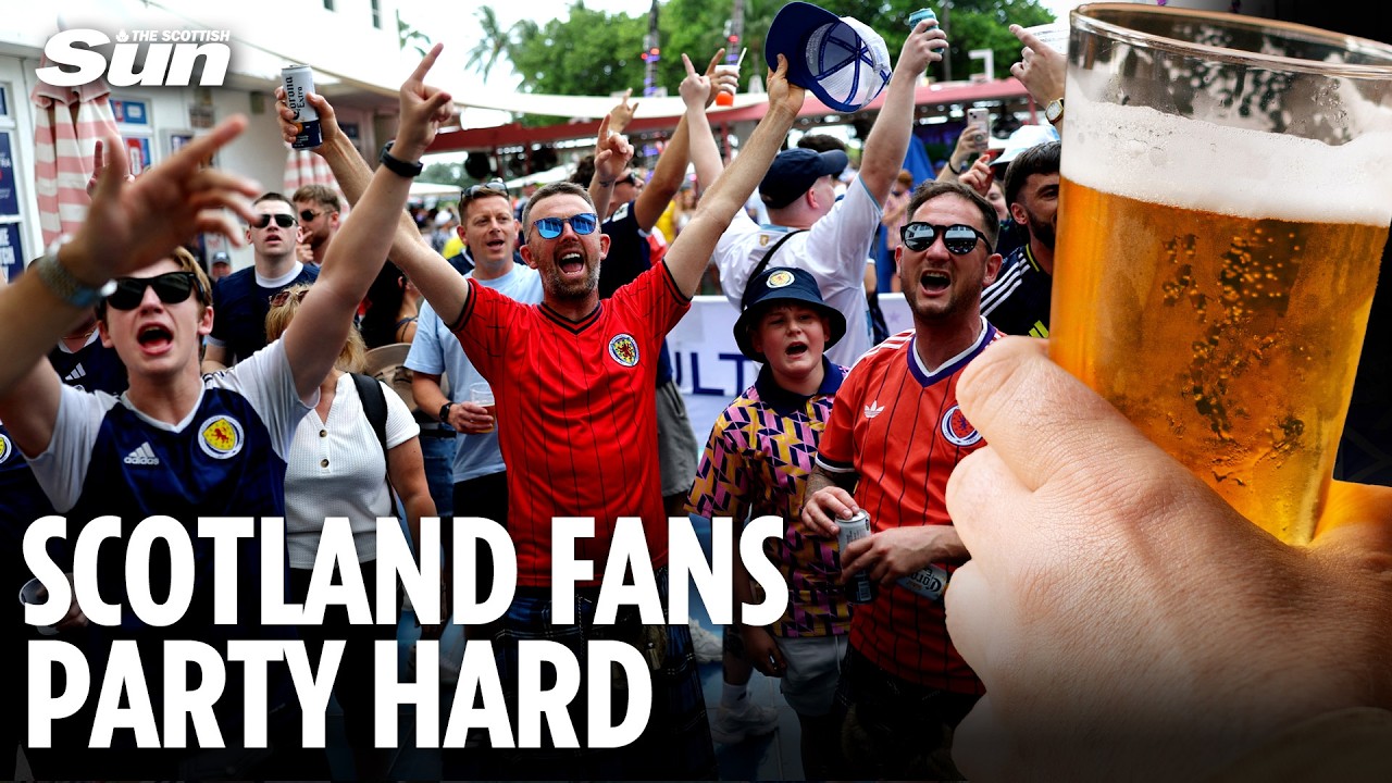Tartan Army 'GoHard!' as Miami Bar Orders '600% MORE' Beer to Keep Up With Thirsty Scotland Fans