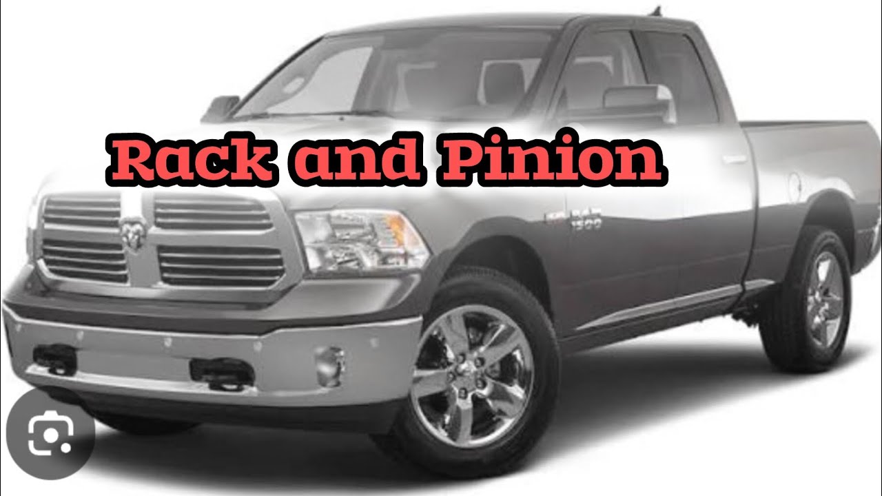 2017 Ram 1500 Electric Rack and pinion Replacement. SUPER EASY