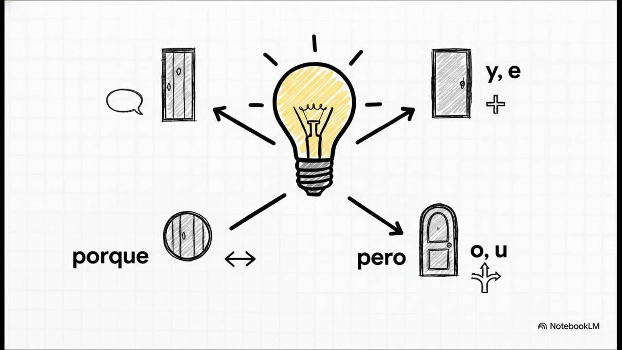 Adverbio, conjunción y preposición