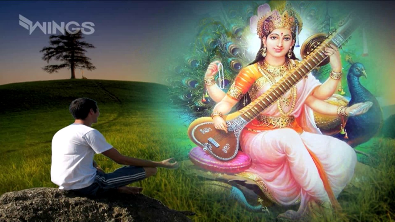 ॐ श्रीं ह्रीं सरस्वत्यै नमः | Om Shreem Hreem Saraswatyai Namaha | Saraswati Mantra | Bhajan