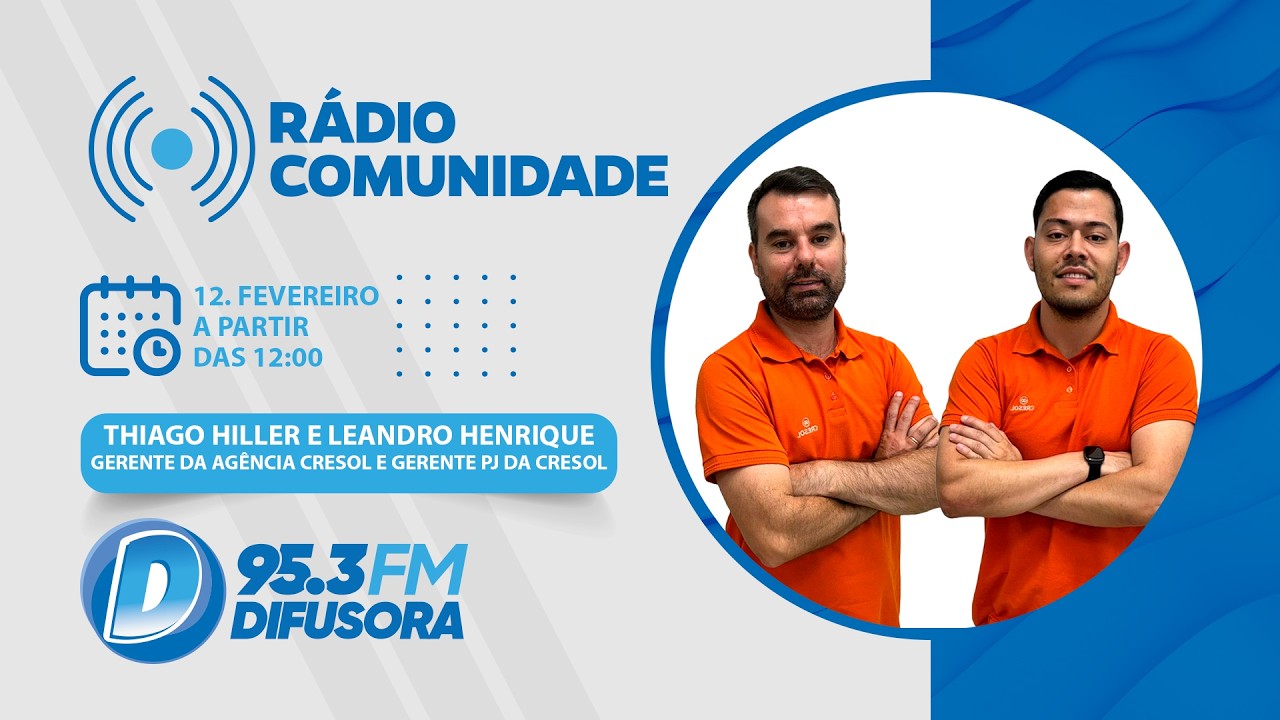 Rádio Comunidade - Cresol em Foco: Expansão e o Fortalecimento do Cooperativismo em Patrocínio