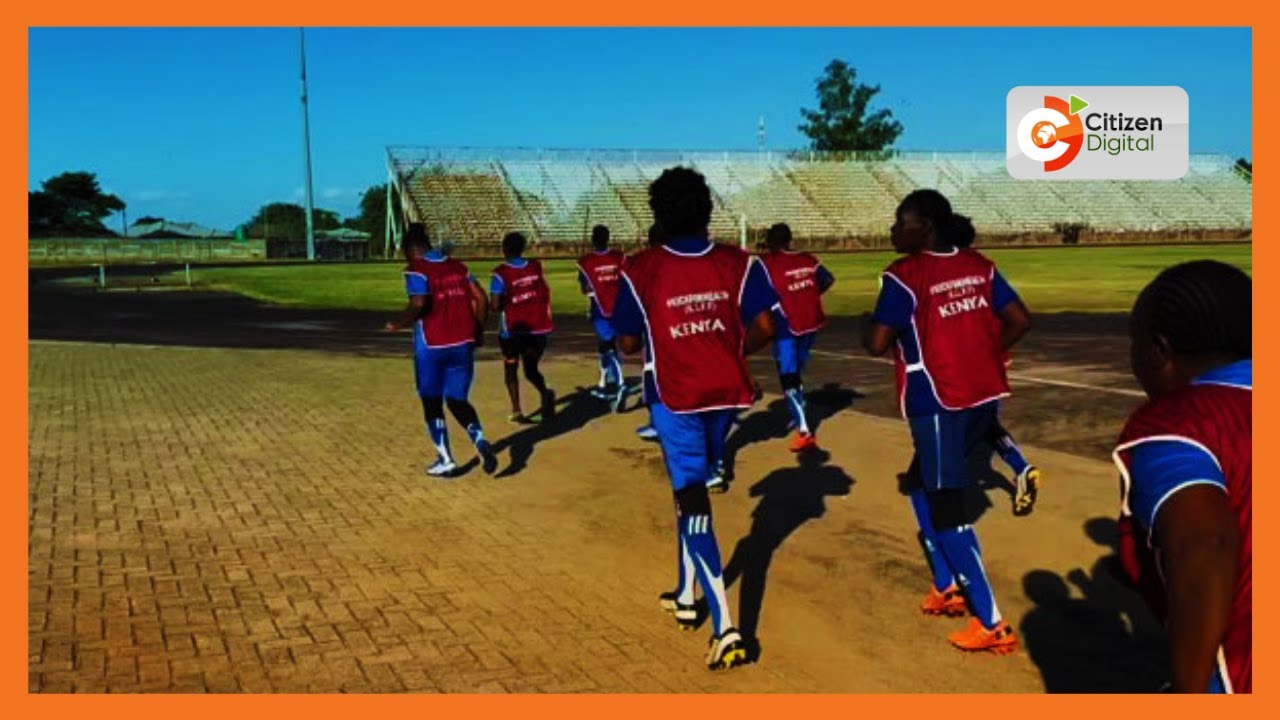 Uasin Gishu is representing Kenya in a soccer tournament with a team of grannies