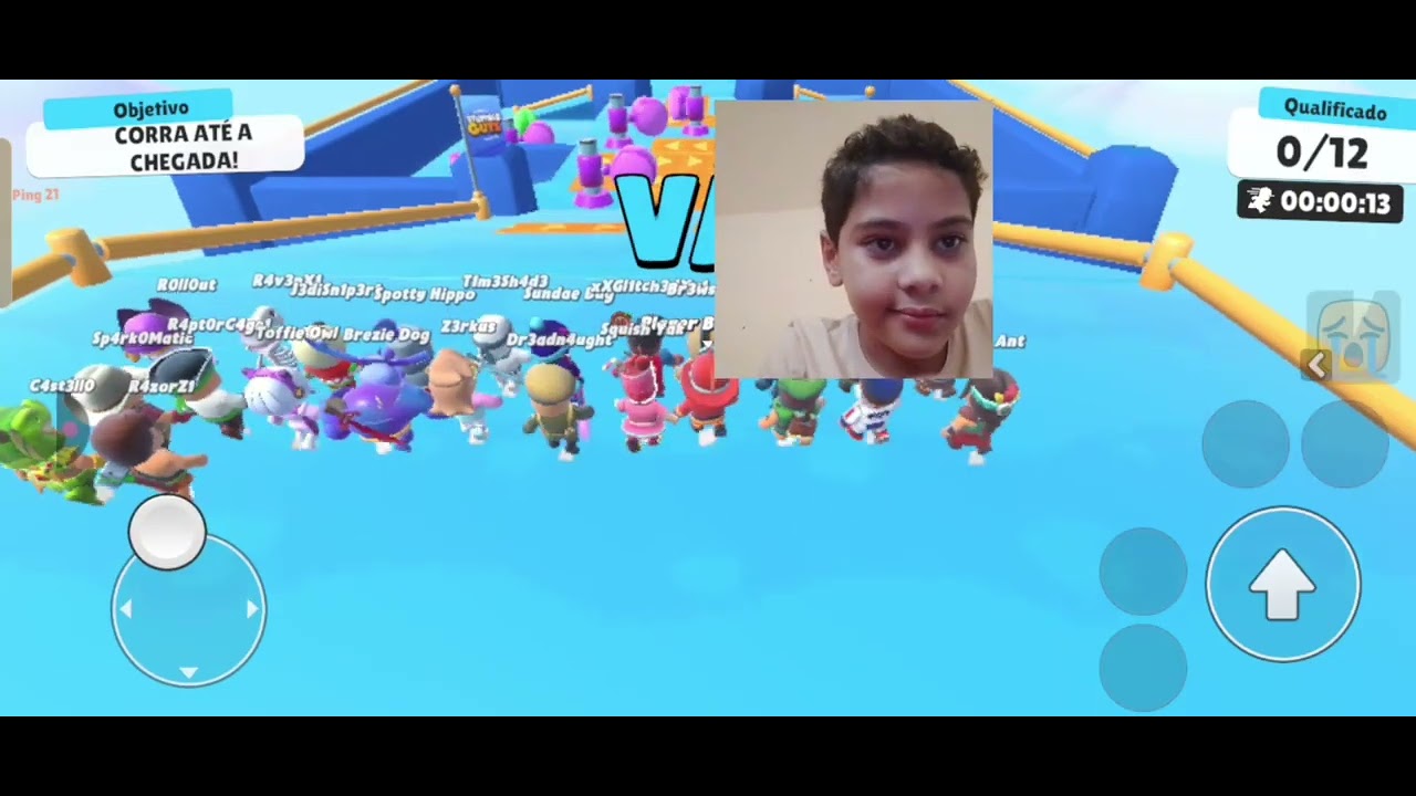 PRIMEIRA VEZ JOGANDO STUNBLE GUYS NA MINHA VIDA 