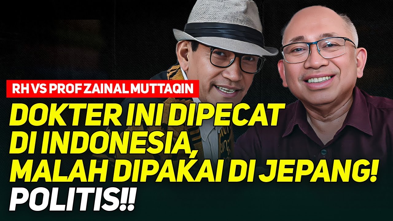 🔴LIVE! DOKTER INI DIPECAT DI SINI, MALAH DIPAKAI DI JEPANG! 'MUSUH' MENKES BUDI SADIKIN!!