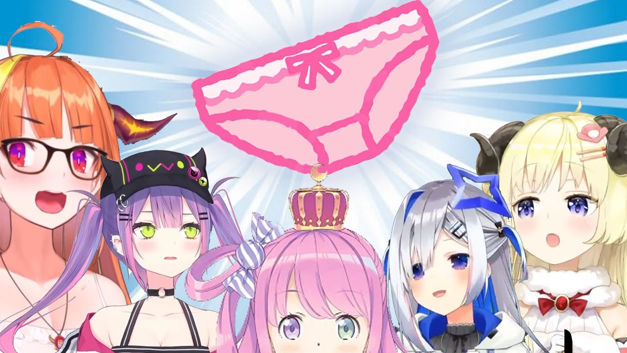 Watame Asks 4th Gen Members What Color Their Pantsu Are (Coco, Towa, Luna, Kanata)【ENG Sub/Hololive】
