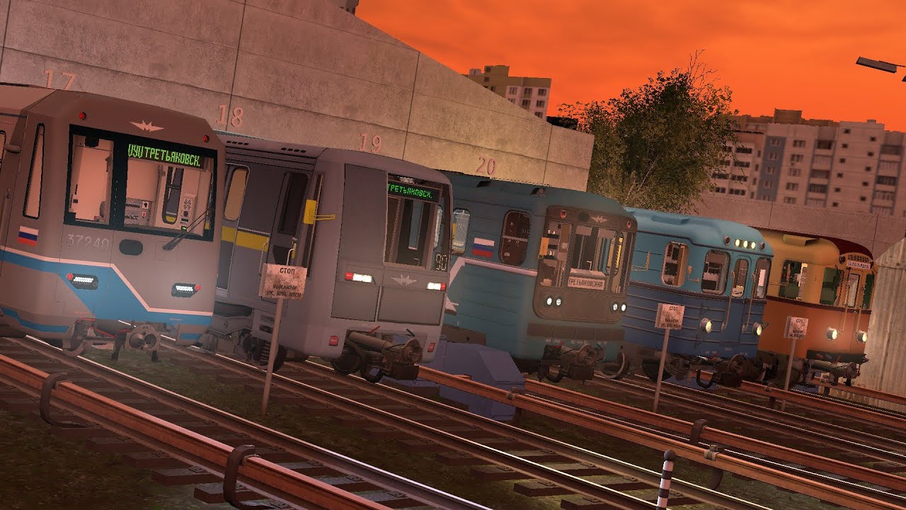 Парад поездов метро 2025 I 90 ЛЕТ МОСКОВСКОМУ МЕТРОПОЛИТЕНУ! I Garry's Mod (Metrostroi)